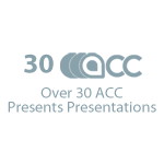 Over 30 ACC Presentations